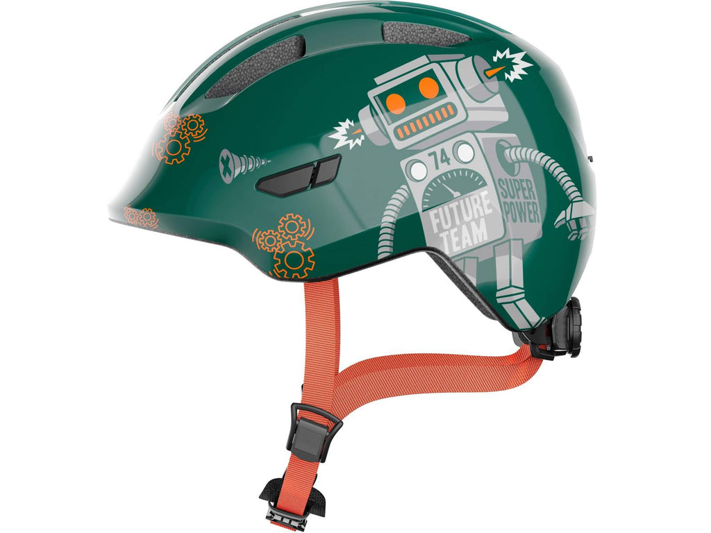 CASQUE ABUS SMILEY 3.0 GREEN ROBO M