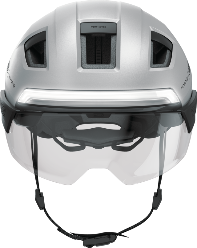 CASQUE ABUS HYP-E ACE GLEAM SILVER
