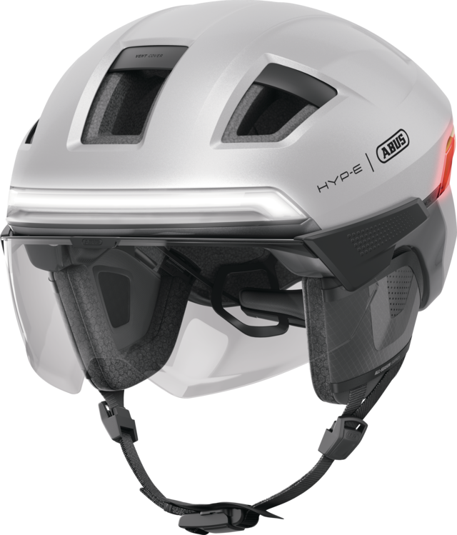 CASQUE ABUS HYP-E ACE GLEAM SILVER