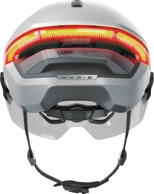 CASQUE ABUS HYP-E ACE GLEAM SILVER