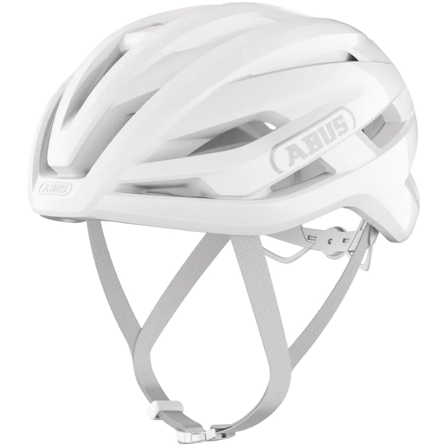 Casque vélo adulte ABUS StormChaser ACE blanc réglable