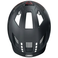 Casque vélo urbain avec éclairage LED intégré et aération ABUS