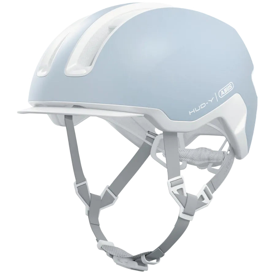 Casque vélo urbain ABUS HUD-Y Pure Bleu