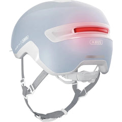 Casque vélo urbain ABUS HUD-Y Lumière Amovible et sangles Pure Bleu
