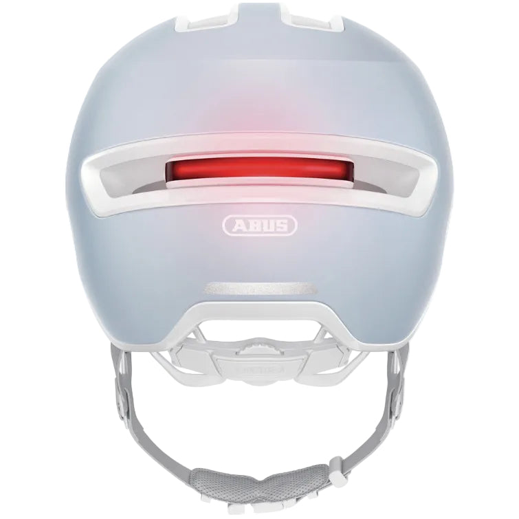 Casque vélo urbain ABUS HUD-Y Lumière Amovible Pure Bleu