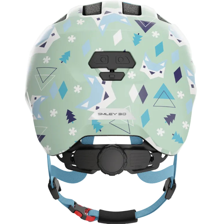 Casque vélo enfant ABUS Smiley 3.0 vert nordique molette de réglage