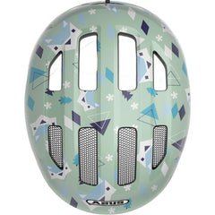Casque vélo enfant ABUS Smiley 3.0 vert nordique ventilation