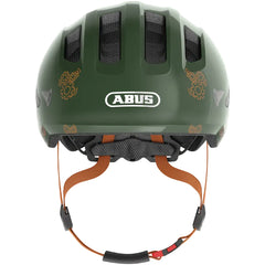 Casque vélo enfant ABUS Smiley 3.0 vert robot sangle