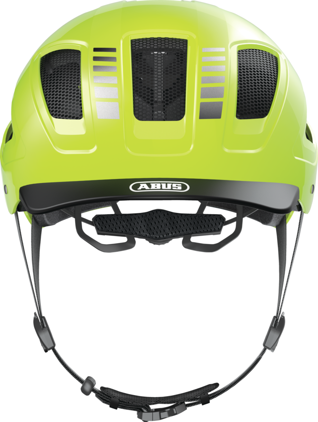 CASQUE ABUS HYBAN 2.0 LED SIGNAL YELLOW