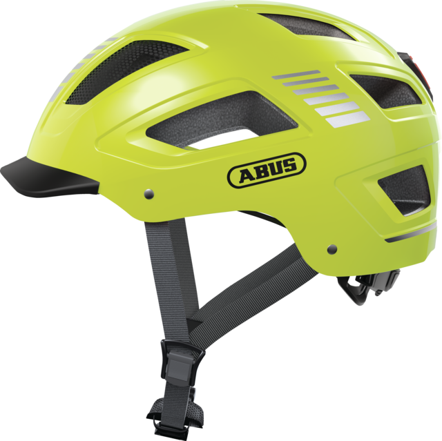 CASQUE ABUS HYBAN 2.0 LED SIGNAL YELLOW