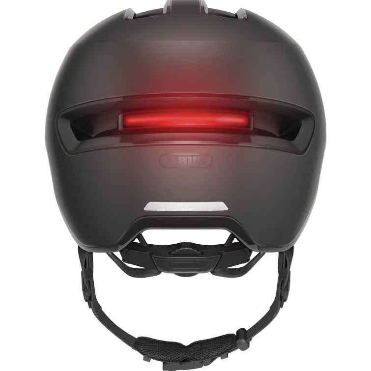 Casque vélo urbain ABUS HUD-Y Lumière Amovible Noir