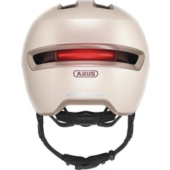 Casque vélo urbain ABUS HUD-Y Lumière Amovible Champagne