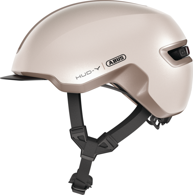 CASQUE ABUS HUD-Y CHAMPAGNE GOLD