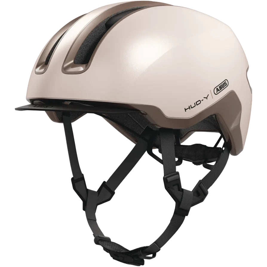 CASQUE VELO ADULTE ABUS HUD-Y CHAMPAGNE
