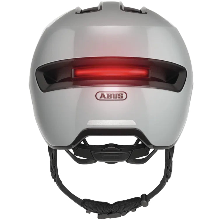 Casque vélo urbain ABUS HUD-Y Lumière Amovible Gris
