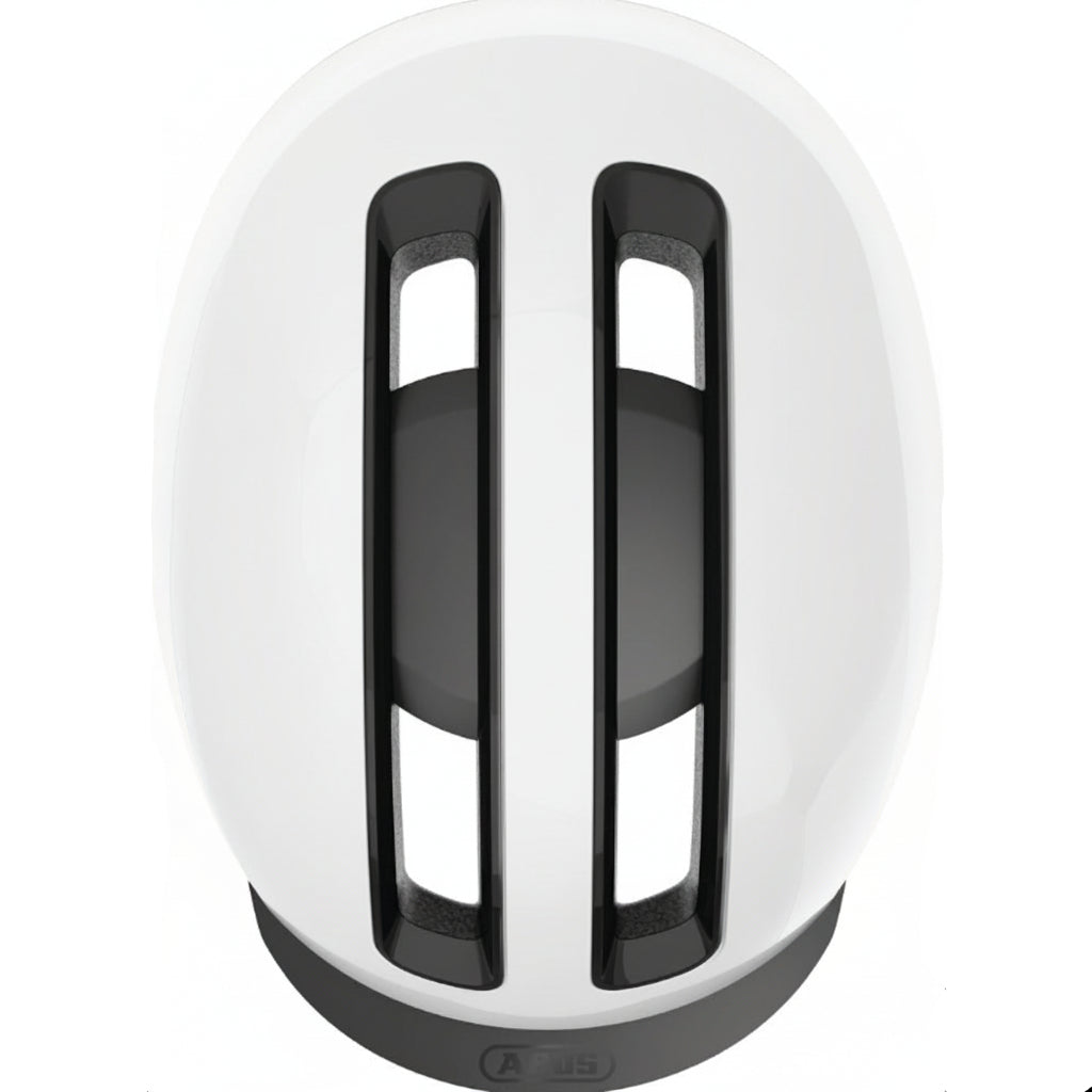 Casque vélo urbain ABUS HUD-Y Ventilation Blanc