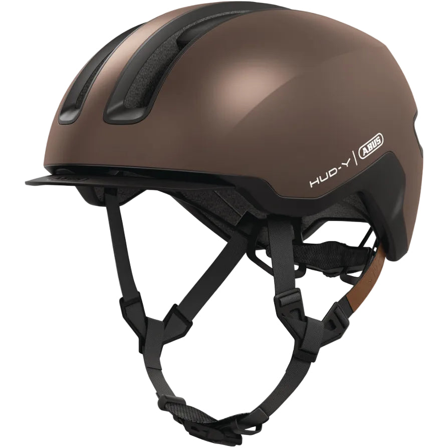 Casque vélo urbain ABUS HUD-Y Cuivre