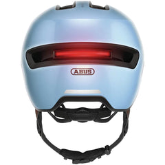 Casque vélo adulte ABUS HUD-Y bleu acier vue lumière amovible