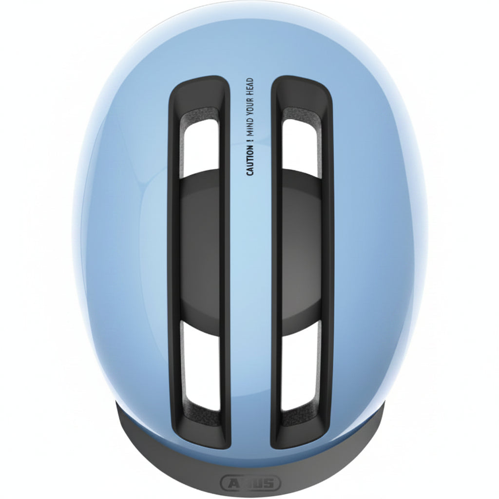 Casque vélo adulte ABUS HUD-Y bleu acier ventilation