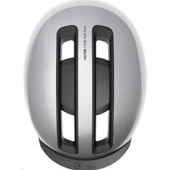 Casque vélo urbain ABUS HUD-Y Ventilation Argent