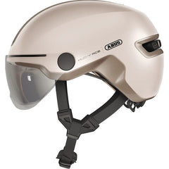 Casque vélo adulte ABUS HUD-Y ACE champagne vue latérale