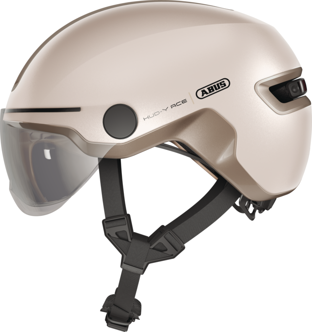 CASQUE ABUS HUD-Y ACE CHAMPAGNE GOLD