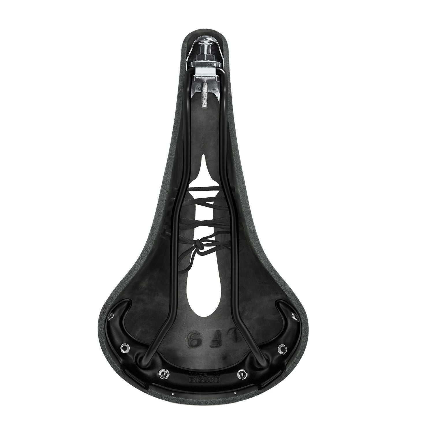 SELLE BROOKS B17 NARROW CARVED BLACK