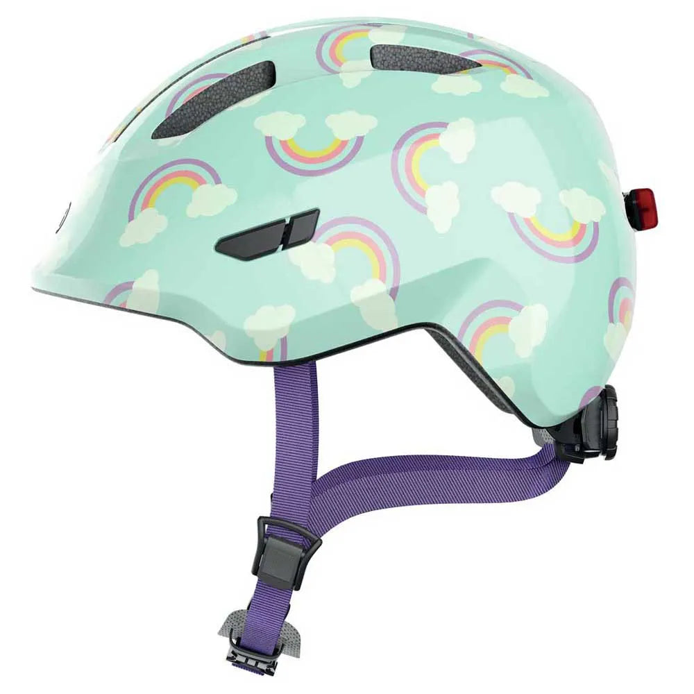 CASQUE ABUS SMILEY 3.0 BLUE RAINBOW M