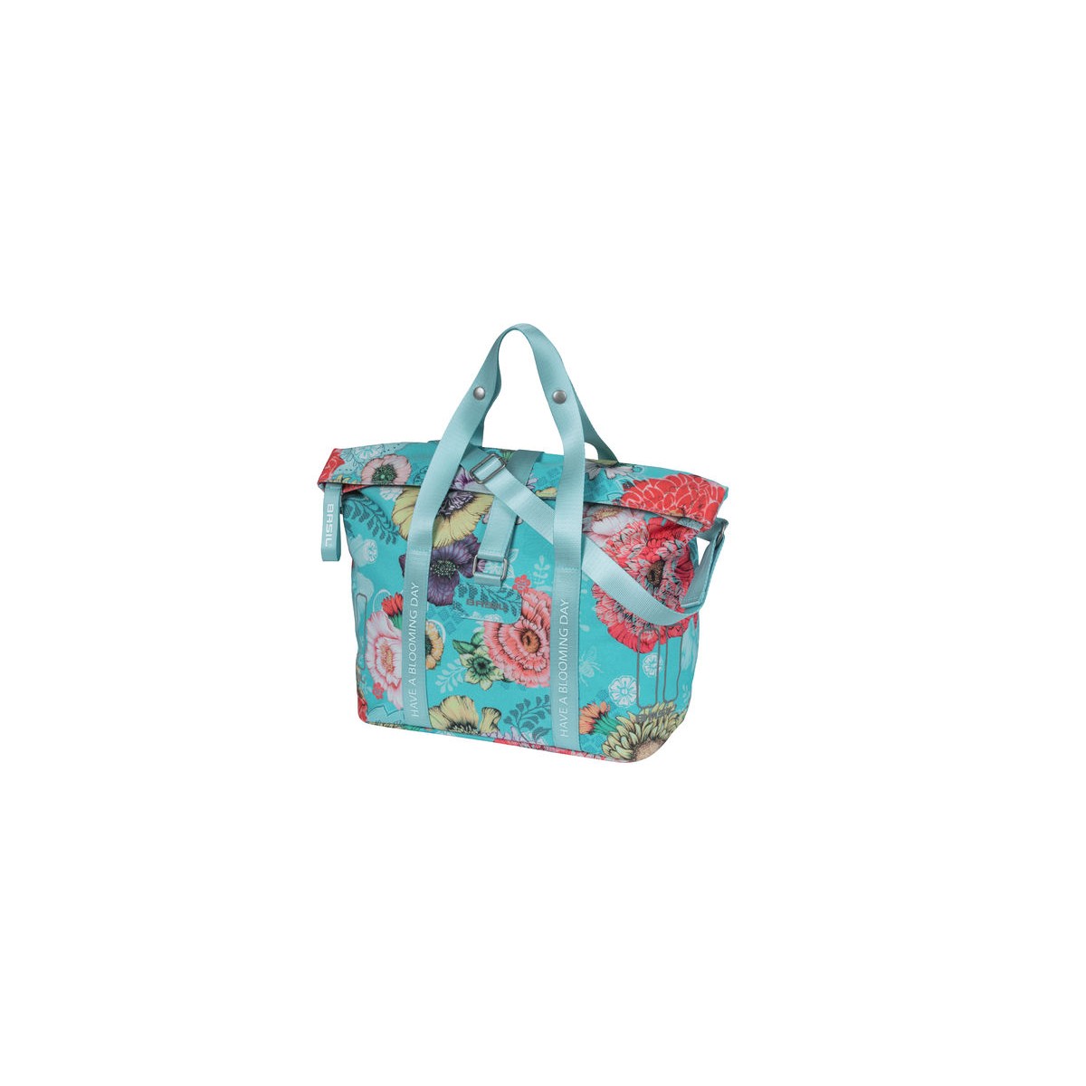SACOCHE SIMPLE ARRIEREAVANT  11L BLEU FLEURIE