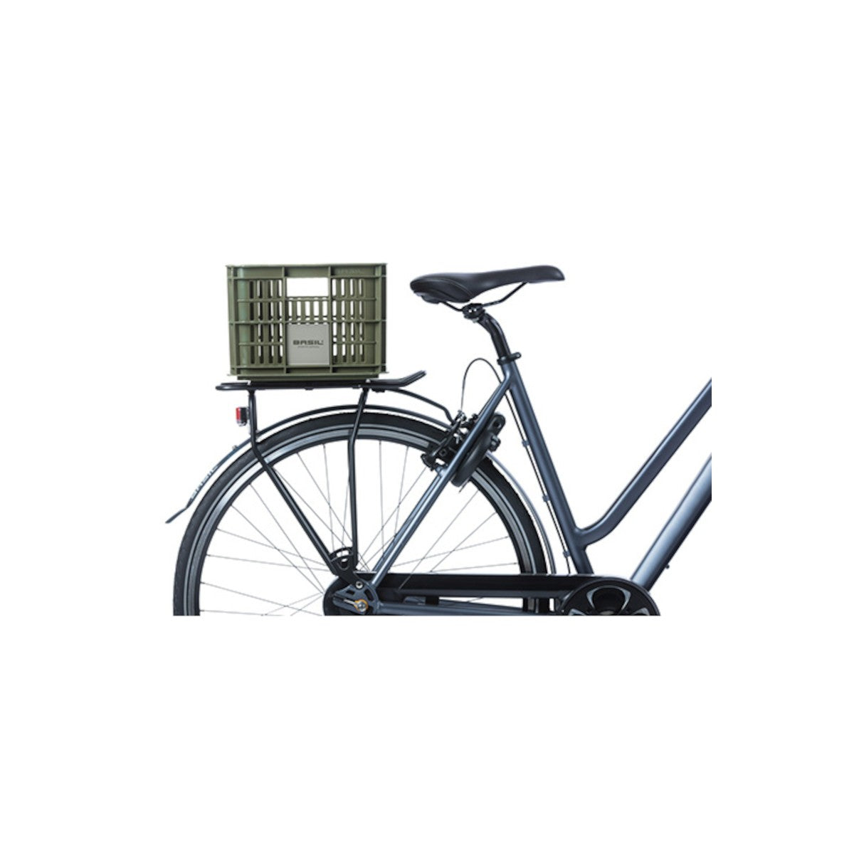 BASIL CAISSE DE VELO VERT 17.5L