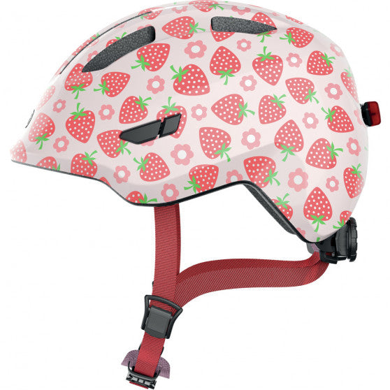 CASQUE ABUS SMILEY 3.0 FRAISE ROSE